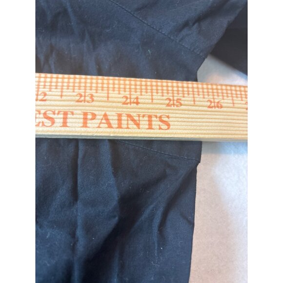 Go Silk Womens Black Tunic Top With Embroidered Detailing pit to pit 25 - Picture 5 of 9